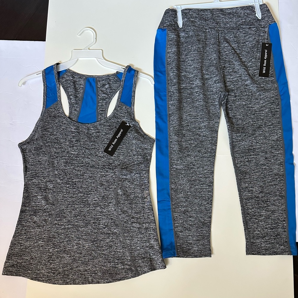 Women’s athletic two piece workout set